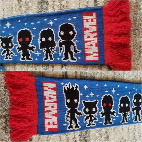 Marvel Gaurdians of the Galaxy Knit Scarf - Picture 3 of 5